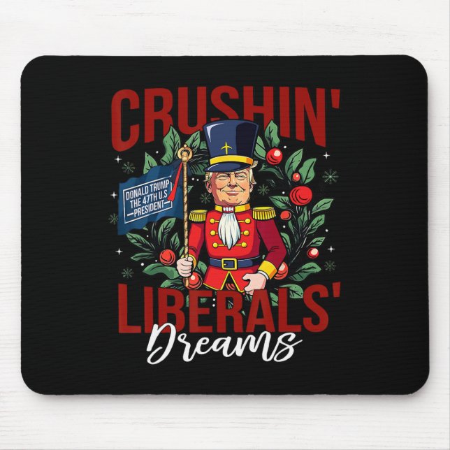 Nutcracker Donald Trump Der 47. Präsident Funny H Mousepad (Vorne)