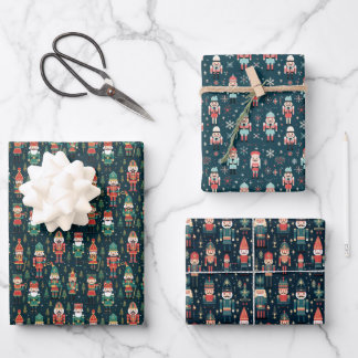 Nutcracker Dreams Wrapping Paper Geschenkpapier Set
