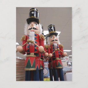 Nutcracker Drummer Postkarte