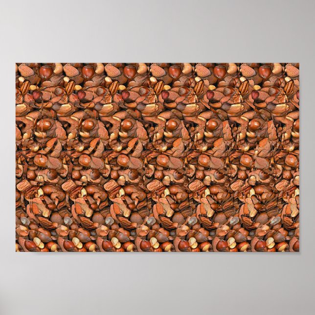 Nutcracker Eichhörnchen - Versteckter 3D-Druck Poster (Vorne)