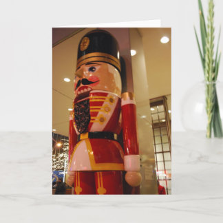 Nutcracker Feiertagskarte