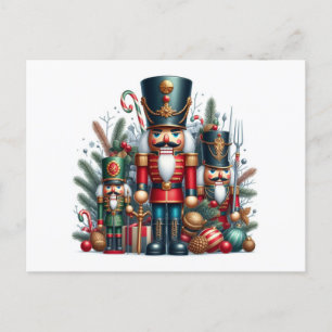 Nutcracker Feiertagspostkarte