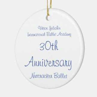 Nutcracker Fritz, Blume, Marzipan Keramik Ornament