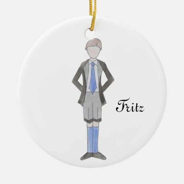 Nutcracker Fritz Keepake Ornament (Vorne)
