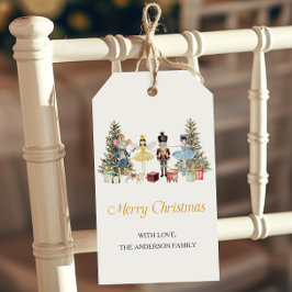 Nutcracker Frohe Weihnachten Geschenkanhänger