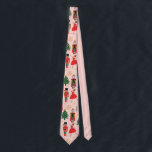 Nutcracker Funny Pink Weihnachten Krawatte<br><div class="desc">Nutcracker Funny Pink Weihnachtsbinde</div>