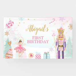 Nutcracker GeburtstagsGirl Land der Süßigkeiten Hi Banner