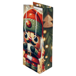 Nutcracker Geschenktüte Für Weinflaschen