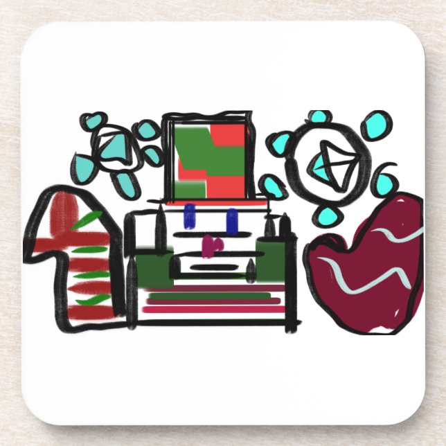 Nutcracker Getränkeuntersetzer (Vorderseite)