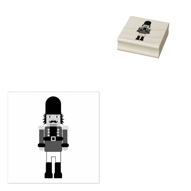 Nutcracker Gummistempel (Stempel)