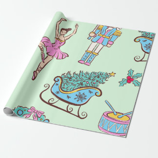 Nutcracker Holiday Ballet Geschenkpapier