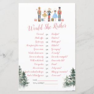 Nutcracker Holiday Brautparty würde sie eher