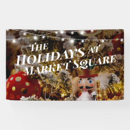 Nutcracker Holiday Foto Banner