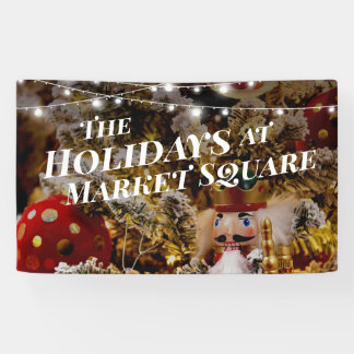 Nutcracker Holiday Foto Banner