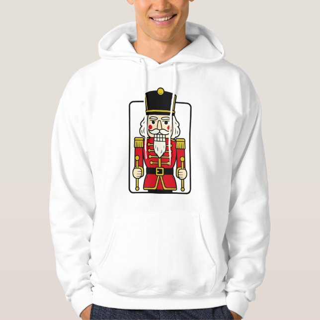 Nutcracker Holiday Hoodie Shirt (Vorderseite)