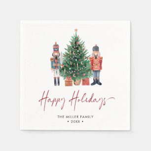 Nutcracker Holiday Napkins Serviette