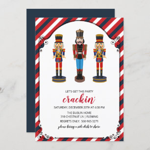 Nutcracker Holiday Weihnachten Party Einladung