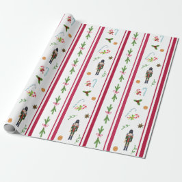 Nutcracker Holiday Wrapping Paper Geschenkpapier