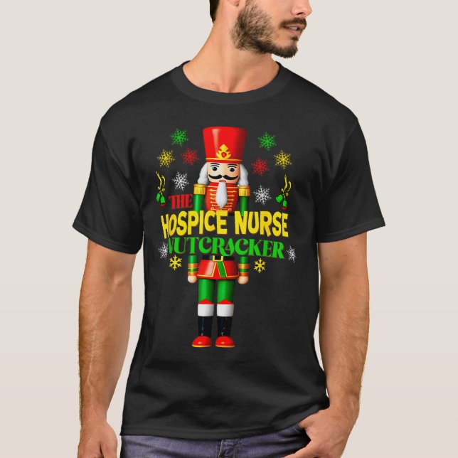 Nutcracker Hosce Nurse Festive Christmas Holiday S T-Shirt (Vorderseite)
