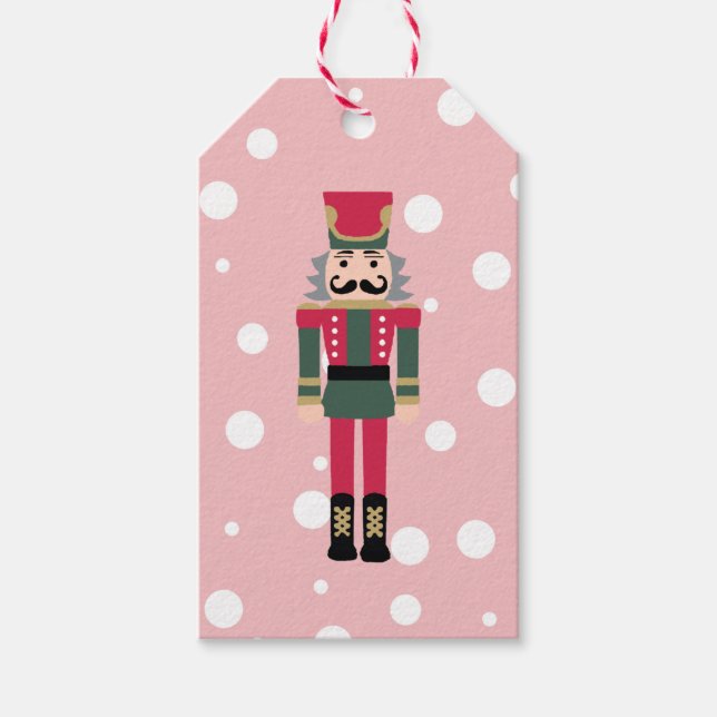 Nutcracker Illustration Christmas Design Classic Geschenkanhänger