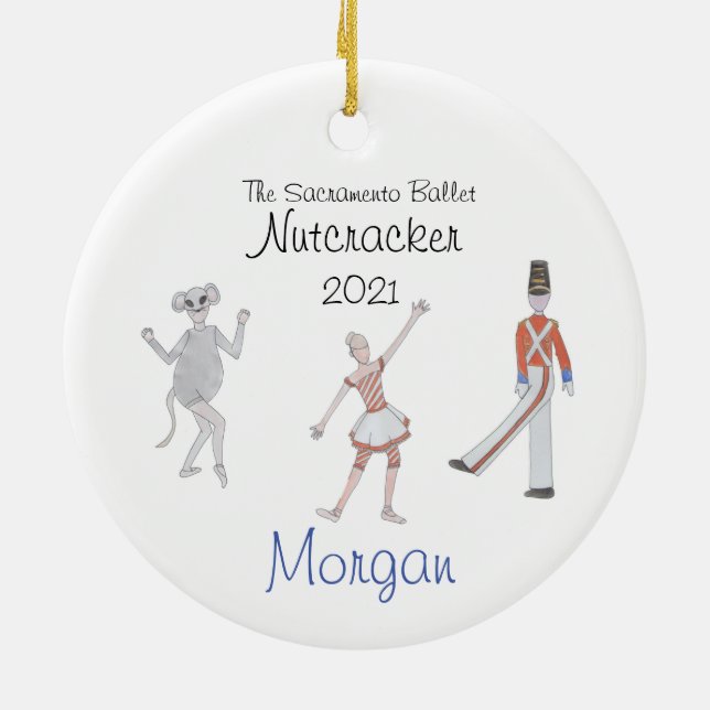 Nutcracker Keepake Ornament (Brauch) (Hinten)