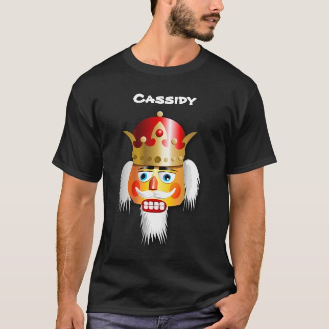 Nutcracker King Cartoon T-Shirt (Vorderseite)