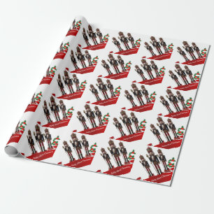 Nutcracker King Christmas Geschenkpapier