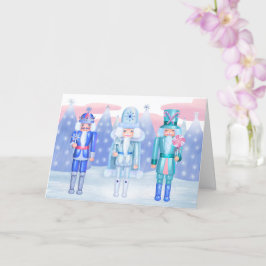 Nutcracker Kings Frohe Weihnachten auf Deutscher K Karte