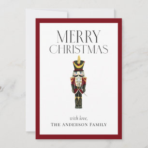 Nutcracker-Klassiker-Feiertags-Weihnachten Nicht-F Feiertagskarte