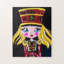 Nutcracker Lady mit Leinen