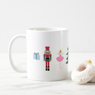 Nutcracker Let it Snow Weihnachten Kaffee Tasse