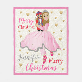 Nutcracker Lt Brwn Haare Fleece Blanken/Mittel