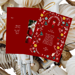 Nutcracker Magic-Foto Feiertagskarte