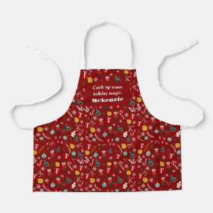 Nutcracker Magic Pattern Kid Schürze