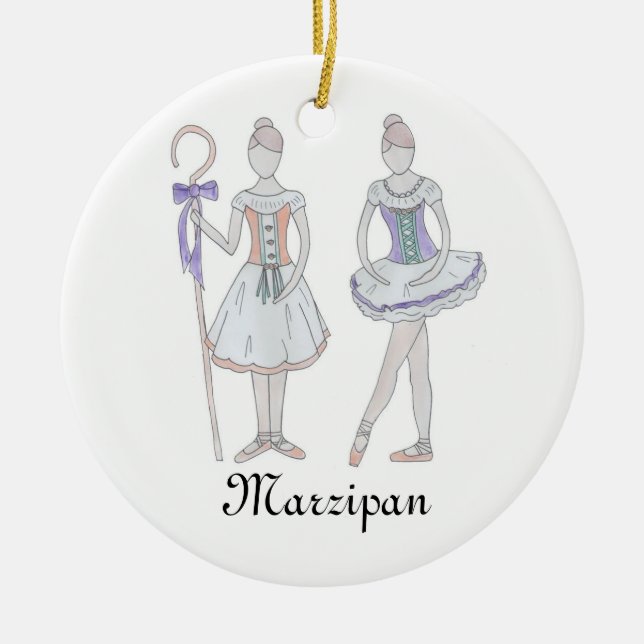 Nutcracker Marzipan Keepake Ornament (Vorne)