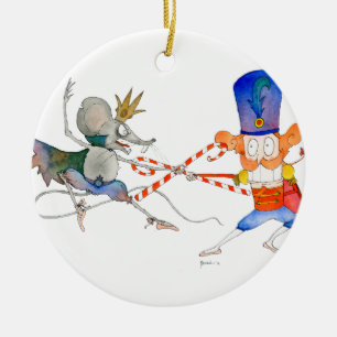 Nutcracker & Mouse King - The Nutcracker Series Keramik Ornament