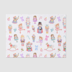 Nutcracker Muster Seidenpapier