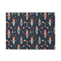 Nutcracker Navy Blue Weihnachten