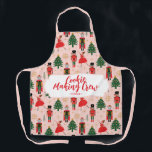 Nutcracker Niedlich Pink Weihnachten Schürze<br><div class="desc">Nutcracker Niedlich Pink Weihnachts-Schürze</div>