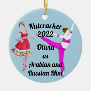 Nutcracker-Ornament - arabische und russische Münz Keramik Ornament