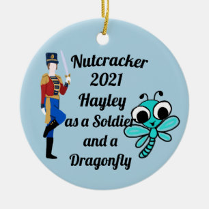Nutcracker Ornament Soldier und Dragonfly