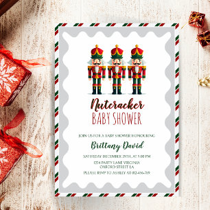 Nutcracker Party Weihnachtsdusche Einladung