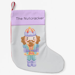 Nutcracker Pastel Kleiner Weihnachtsstrumpf