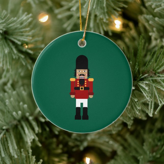 Nutcracker, personalisieren keramik ornament (Baum)