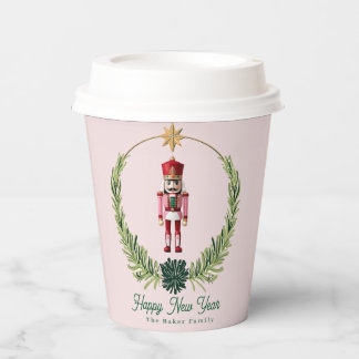 Nutcracker Personalisiert Niedlich Rosa Weihnachte Pappbecher