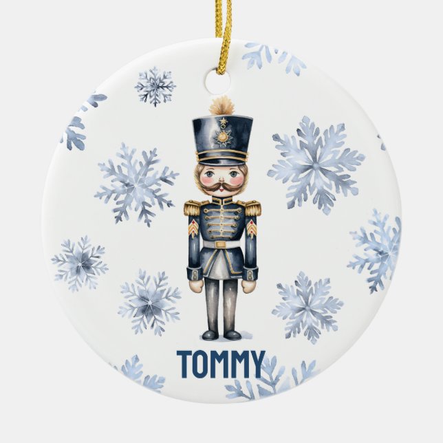 Nutcracker Personalisiert Tree Ornament (Vorne)