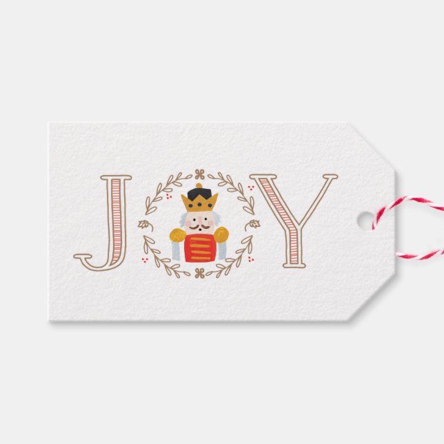 Nutcracker Prince Geschenkanhänger (Vorderseite (Horizontal))