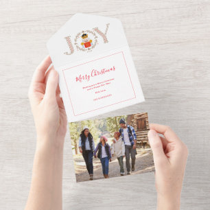 Nutcracker Prince Holiday Foto All In One Einladung