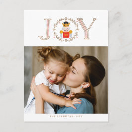 Nutcracker Prince Holiday Foto Feiertagspostkarte