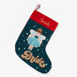 Nutcracker Princess Fairy Bride Groom Kleiner Weihnachtsstrumpf